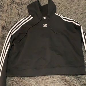 Cropped Adidas Hoodie